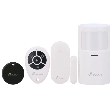 Kit alarme Wi-Fi sans fil Tuya RFID 433 MHz | Alarme maison connectée