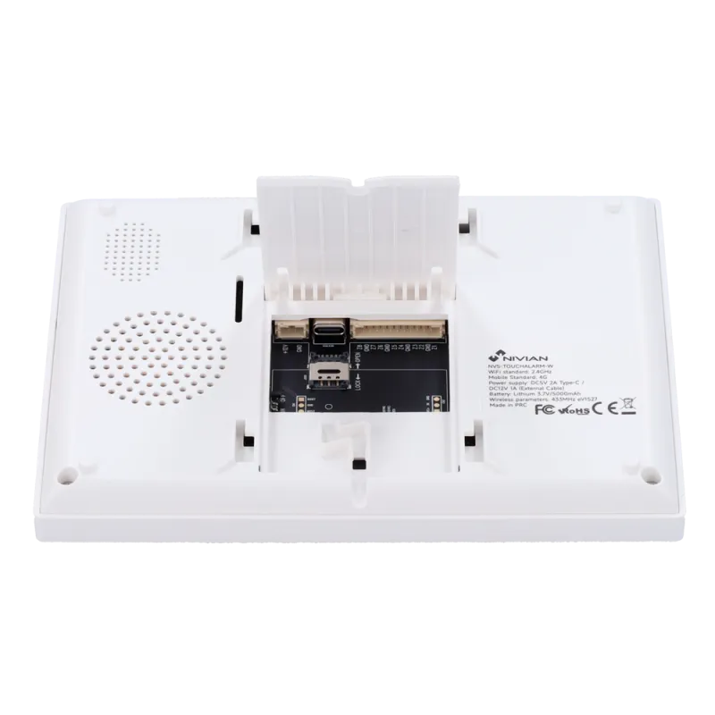 Kit d'alarme WiFi Smart GSM 4G sans fil 433 MHz avec clavier tactile – Contrôle Tuya & RFID