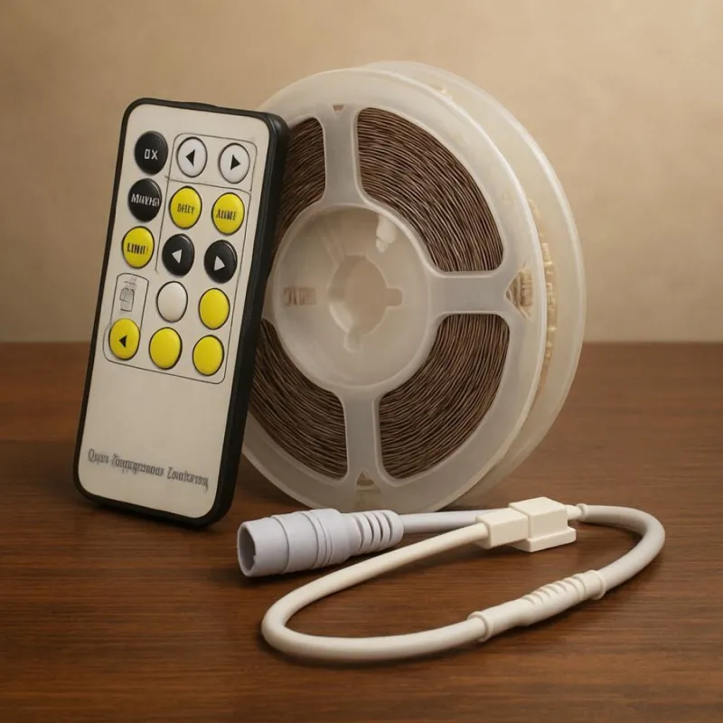 Kit Ruban LED CCT 3 m prêt à l'emploi – Blanc chaud à blanc froid – Éclairage LED intérieur