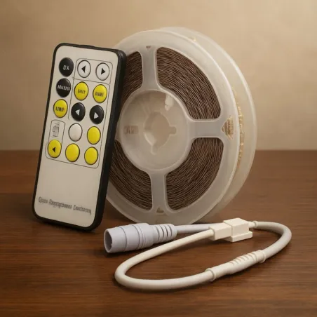 Kit Ruban LED CCT 3 m prêt à l'emploi – Blanc chaud à blanc froid – Éclairage LED intérieur