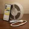 Kit Ruban LED CCT 3 m prêt à l'emploi – Blanc chaud à blanc froid – Éclairage LED intérieur