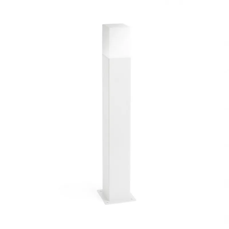borne-de-jardin-blanche-74cm-culot-e27-ip54-220v
