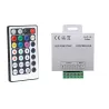 controleur rgb pour ruban led strip modules 12v ou 24v télécommande radio fréquence 6 métres
