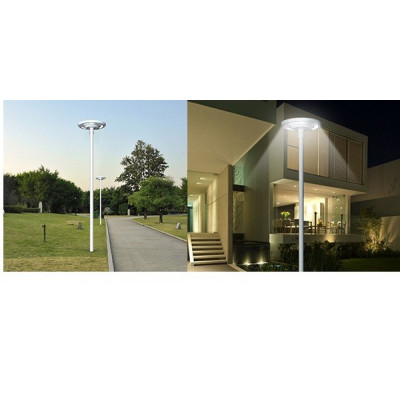 eclairage solaire panneaux 20w-montage sur mat 60mm-15w led-1500 lumens ip65-parking allée jardin