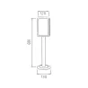 borne-noire-68cm-potelet-balisage-exterieur-culot-e27-ip44220v-cage-moderne
