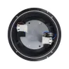 hublot rond noir ip65 double ampoule e27