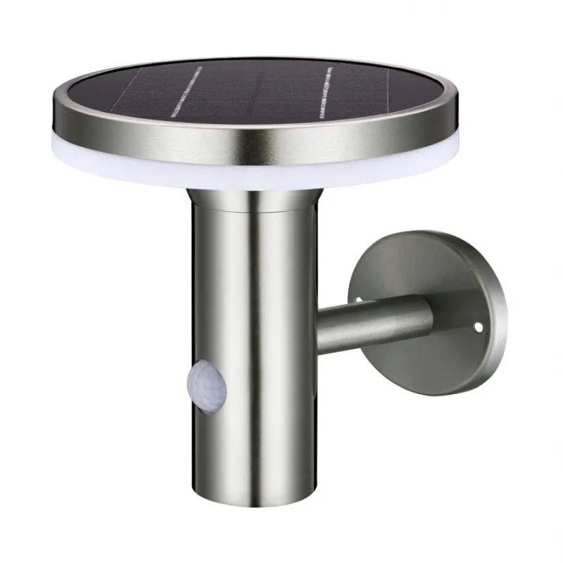 applique solaire detecteur de mouvement 6m-led -400 lumens 3000k-4000k-6000k