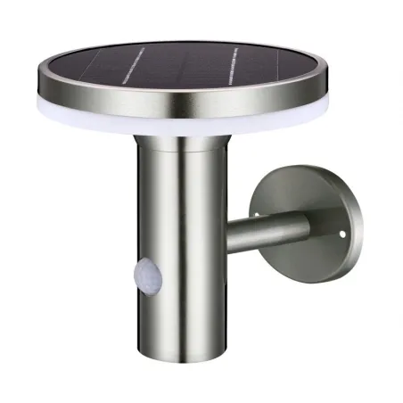 applique solaire detecteur de mouvement 6m-led -400 lumens 3000k-4000k-6000k