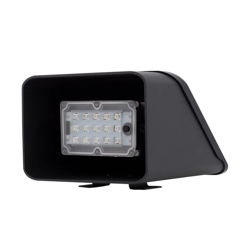 applique solaire noire ip65 detecteur de mouvement 8m-led -190 lumens 3000k-4000k-6000k