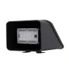 applique solaire noire ip65 detecteur de mouvement 8m-led -190 lumens 3000k-4000k-6000k