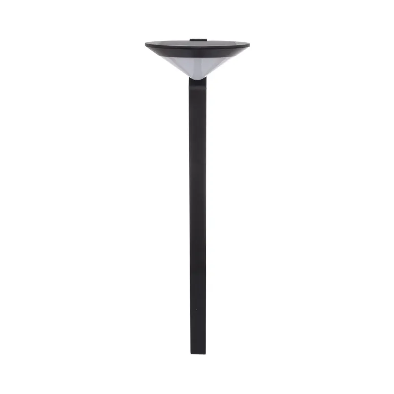 potelet borne 80cm balise solaire detecteur de mouvement 8m-led -300 lumens 3000k-4000k-6000k
