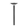 potelet borne 80cm balise solaire detecteur de mouvement 8m-led -300 lumens 3000k-4000k-6000k