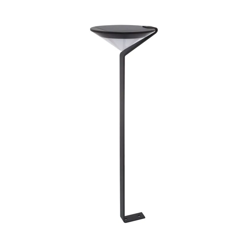 potelet borne 80cm balise solaire detecteur de mouvement 8m-led -300 lumens 3000k-4000k-6000k
