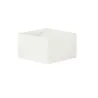 applique led blanche cubique-eclairage haut et bas 6w-400 lumens 3000k
