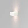 applique led blanche cubique-eclairage haut et bas 6w-400 lumens 3000k