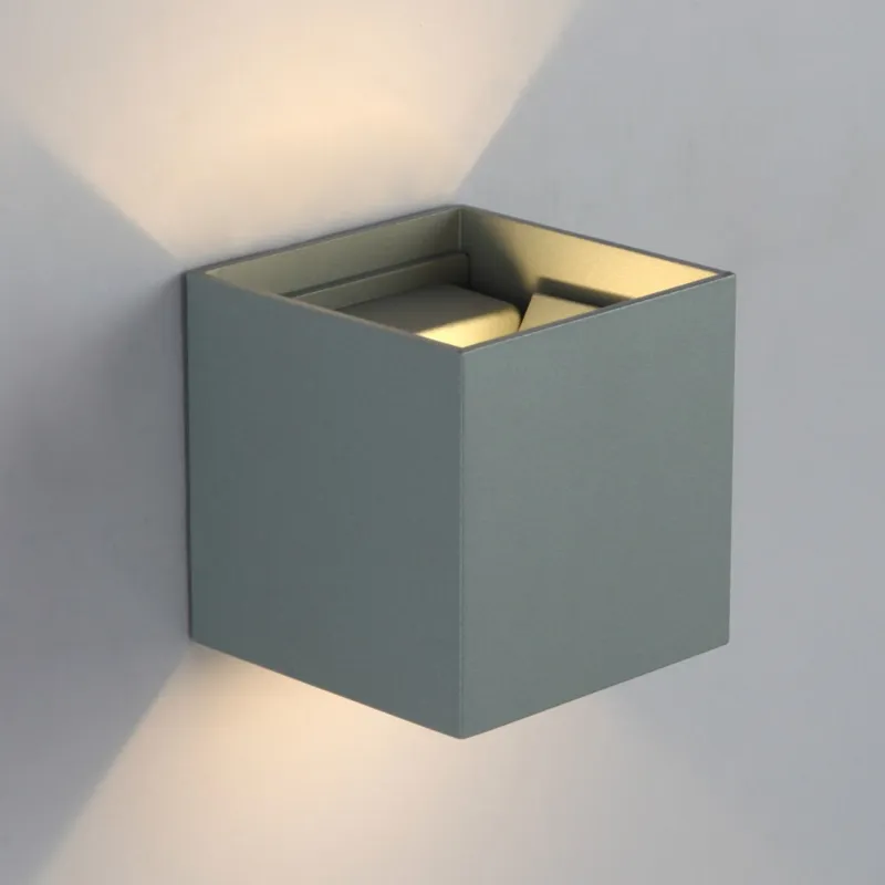 applique-exterieur-led-6w-380-lumens-3000k-cube-gris-angle-ajustable-mural-ip44