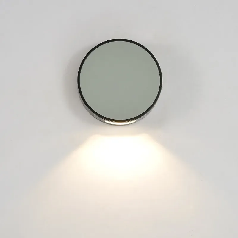 applique-exterieur-balisage-led-6w-250-lumens-3000k-rond-gris-mural-ip44