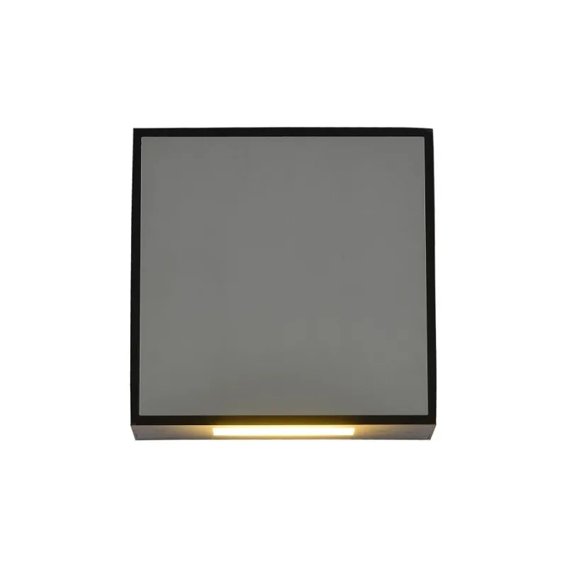 applique-exterieur-balisage-led-6w-250-lumens-3000k-carre-gris-mural-ip44