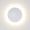 applique led rond blanc eclairage indirect 6w-320 lumens 3000k