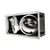 downlight luminaire encastrable 315x155mm double orientable 30w led dimmable 3000k-4000k-5500k