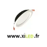 spot downlight led encastrable 25w-2400 lumens blanc encastré 210mm