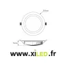 spot downlight led encastrable 25w-2400 lumens blanc encastré 210mm