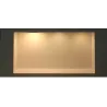 Spot Encastrable led carré cadre blanc 18w-1400 lumens ip20