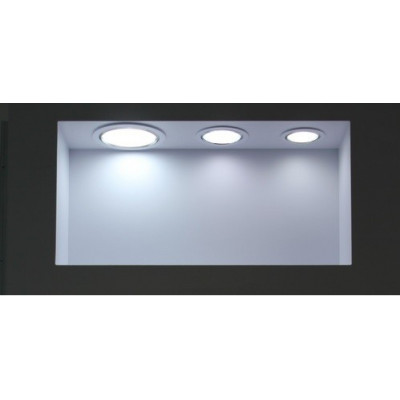 Spot Encastrable led carré cadre blanc 18w-1400 lumens ip20
