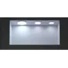 Spot Encastrable led carré cadre blanc 18w-1400 lumens ip20