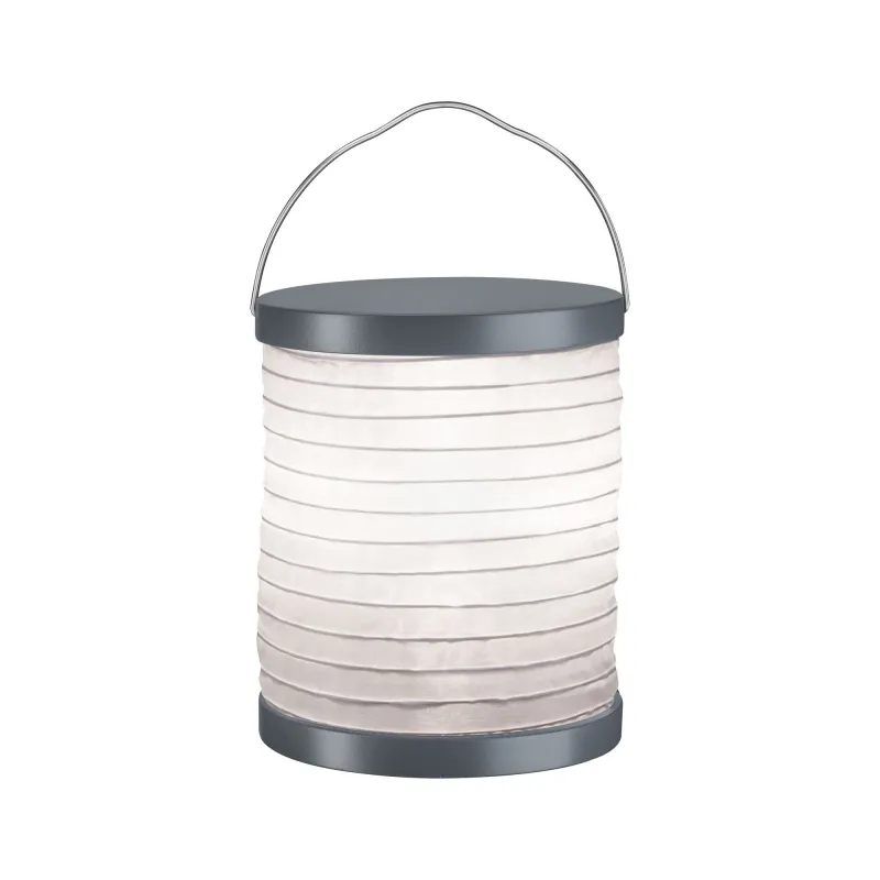 Lampe à poser Mobile rechargeable IP44 blanc gris sur batterie rechargeable