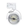 spot sur rail 3 allumages blanc led orientable variable angle 24°-800 lumens-3000k-4000k-6000k