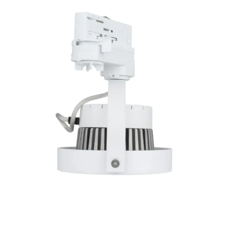 spot sur rail 3 allumages blanc led orientable variable angle 24°-800 lumens-3000k-4000k-6000k