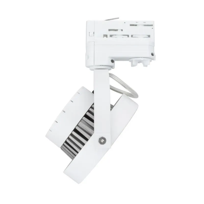 spot sur rail 3 allumages blanc led orientable variable angle 24°-800 lumens-3000k-4000k-6000k