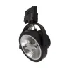 spot sur rail 3 allumages noir led orientable variable angle 24°-800 lumens-3000k-4000k-6000k