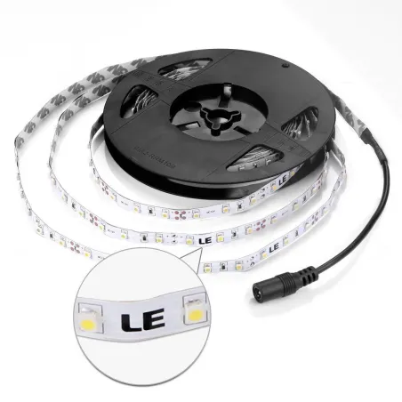ruban strip 48w led rouge 12v dc 5m dimmable