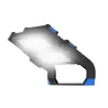 projecteur led 500w éclairage grande hauteur stade,grue,monument-hangar 62500 lumens ip66 driver meanwell