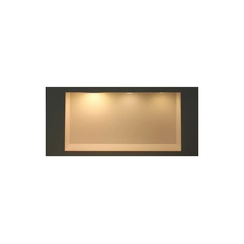 Spot Encastrable led 6w-420 lumens rond extra plat aluminium blanc cuisine