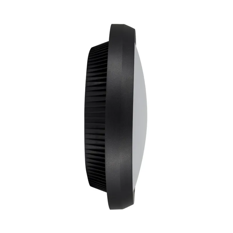hublot rond noir ip65 double ampoule e27