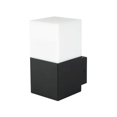 applique exterieur noire 16cm culot e27 ip54 220v-xiled