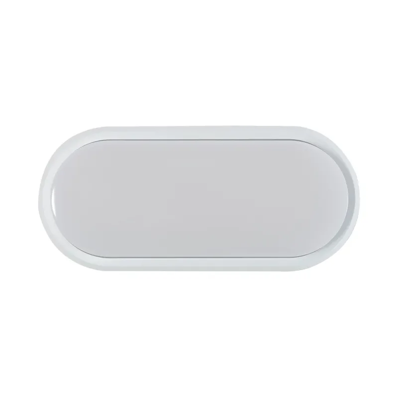 applique plafonnier ip54 hublot led exterieur rectangle blanc
