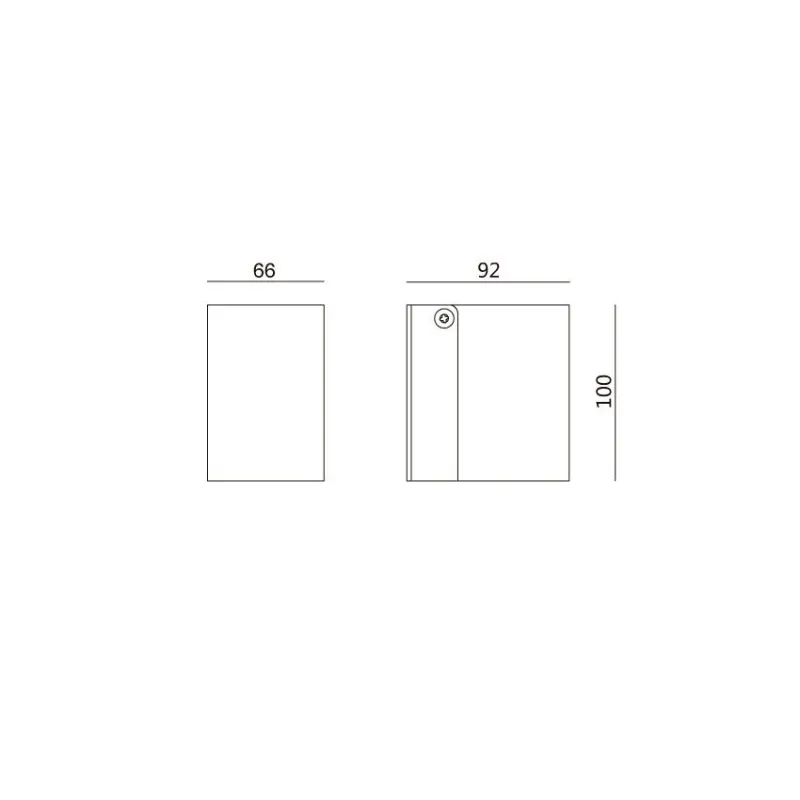 applique murale gris anthracite double spot gu10 etanche