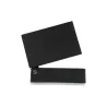 applique murale orientable noire spot gu10 étanche ip54