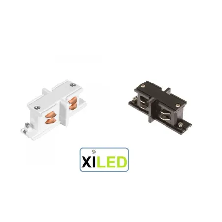 CONNECTEUR POUR RAIL 3 ALLUMAGES GRIS