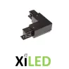 COUDE ANGLE 90° POUR RAIL 3 ALLUMAGES blanc