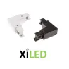 COUDE ANGLE 90° POUR RAIL 3 ALLUMAGES blanc
