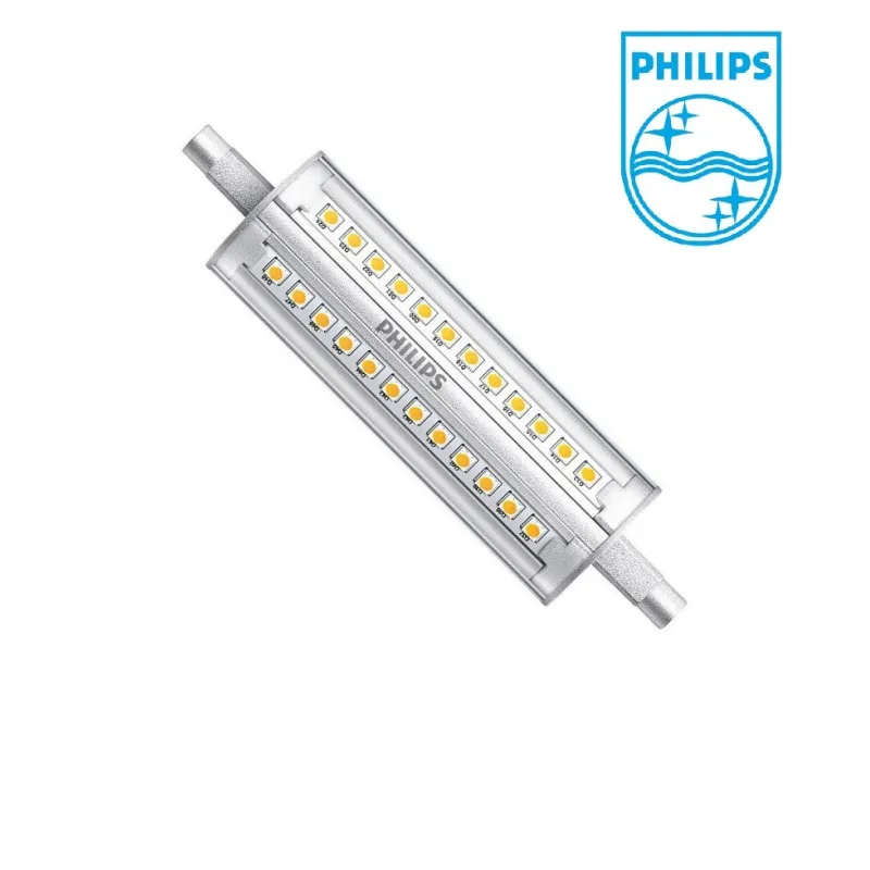 ampoule-led-crayon r7s philips dimmable-118mm-1600 lumens-3000k-4000k