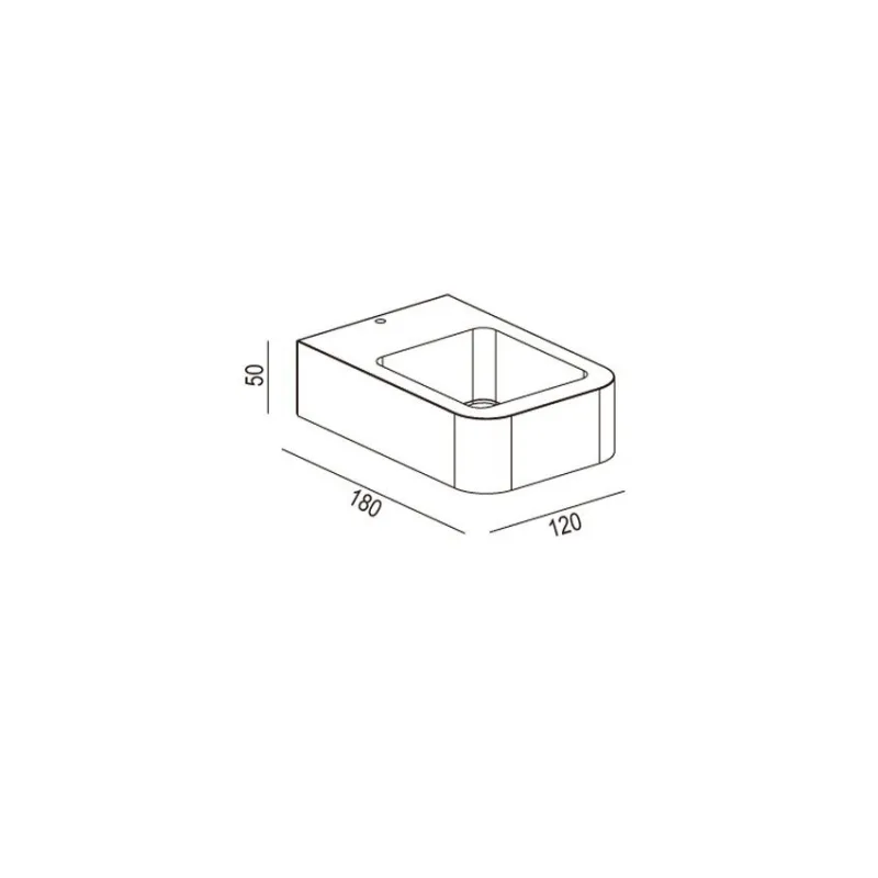 applique murale exterieur noire moderne double eclairage led 320lm-ip54