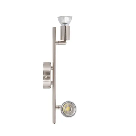 spot patere double tetes orientables gu10 inox 220v