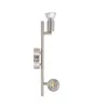 spot patere double tetes orientables gu10 inox 220v