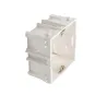 Spot de balisage à 1.5w LED d'escalier mur encastrable inox